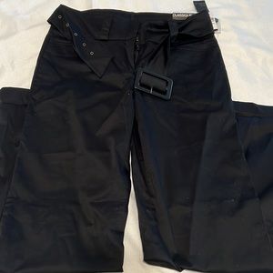 Suzy Shier Black pants (broken zipper) New with tags. Cotton